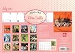 Kitten Cuddles 2013 Academic Desk Pad
