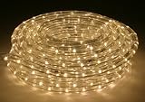 American Lighting 9-Foot Warm White LED Flexbrite Rope Light Kit with Mounting Clips, 120 Volt, 1/2-Inch Diameter #LR-LED-UWW-9
