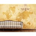 FotoTapete No.92 "VINTAGE WORLDMAP" 400x280cm Weltkarte, Antik, Welt, Erde, Kontinente, beige, g�nstig, Photo Wall Mural