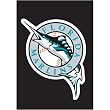 Florida Marlins MLB Mini Garden or Window Flag (15"x10.5")