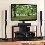 Triple Play Universal Flat Panel Audio/Video System with Swivel TV Mounting