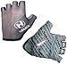 Haven SOLAR Cycling Gloves Short - Enables to Sun tan Your Hands Smoothly - Durable, Light, Comfortable Effective Pull-Off System (Black, Medium)