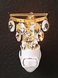 Chandelier Gold Plated Swarovski Crystal Night Light
