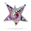 Pink Star of David Pin from the Artazia Collection #2301PK JP OP