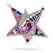 Pink Star of David Pin from the Artazia Collection #2301PK JP OP