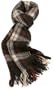 MIR 100% Wool Plaid Check Weave, Green/Ivory, One Size