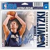 Dirk Nowitzki - Dallas Mavericks 5x6 Cling Decal