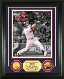 MLB Boston Red Sox Dustin Pedroia "Two-Tone" 24KT Gold Coin Photo Mint