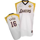 NBAPI Los Angeles Lakers Pau Gasol Youth (sizes 8-20) 2008 NBA Finals Jersey