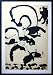 インテリアポスター額付『Number 26,1951』Pollock 【送料無料】: 1940年代のニューヨークで評価され、後のポップアートの元祖となる。絵具を垂らして絵を書く「ドリッピング」という技法を確立し、アメリカの美術史上最も大きな出来事だと言われる。