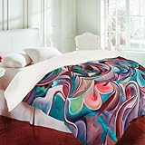 Duvet Cover Universes Collide (by DENY Designs)