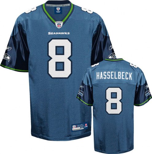 Youth Extra Large (18-20) NFL Seattle Seahawks #8 Matt Hasselbeck Throwback Football Jersey