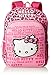 Fast Forward Little Girls' Hello Kitty 3D Eva Molded Backpack, Pink/Black, 16x12x5