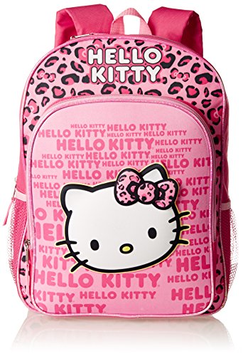 Fast Forward Little Girls  Hello Kitty 3D Eva Molded Backpack, Pink/Black, 16x12x5