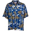 Reyn Spooner L.A. Dodgers Royal Blue Scenic Print Hawaiian Shirt