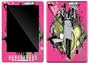 Hip Hop Design Protective Gel Skin for Amazon Kindle DX