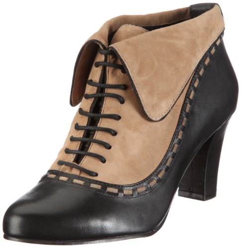 Buffalo London 20354X-882 NAPPA SOFT ARG KID S 122207, Damen Stiefel, Schwarz (BLACK700), EU 37