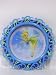 Disney Fairies Tinkerbell Wall Clock Grenn/blue 10"