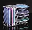 Acrylic Stackable CD-DVD Holder - Holds 14 DVDs/28 CDs