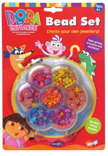 Childrens Toyshop  Toys : Dora the Explorer Bead Set
