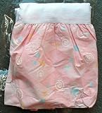 Pink Crib Skirt