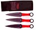 All Products : Ninja Throwing Knives in Nylon Sheath 3pc Set