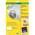 Avery Zweckform Kraftkleber-Etiketten , 3fache Klebkraft, weiss, 45,7x25,4mm, 800 Etiketten