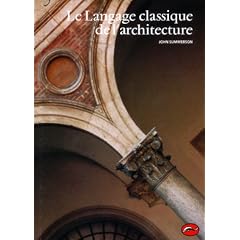 Le Langage classique de l'architecture