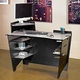 TwoTone Desk with Monitor Shelf