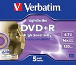 Verbatim Dvd+r 4.7GB - Confezione da 5