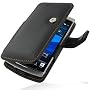 PDair B41 Black/Orange Stitchings Leather Case for&hellip de Sony Ericsson