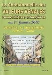 Valeurs v�nales au 1er janvier 2010