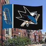 NHL San Jose Sharks Flag with Grommetts (3 x 5-Feet)