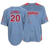 Mike Schmidt Philadelphia Phillies Blue Cooperstown Jersey