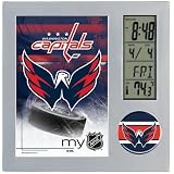 Washington Capitals Digital Desk Clock