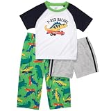 51eZFsKumoL. SL160  Carters Boys T rex Racing 3 Piece Pajama Set (24 months)