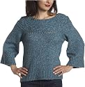 Mac & Jac Women's Soft And Fuzzy Cable Sweater
