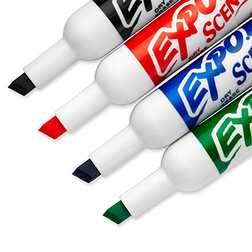 EXPO Scented Dry Erase Markers, Chisel Tip, Assorted Colors, 12Count New eBay