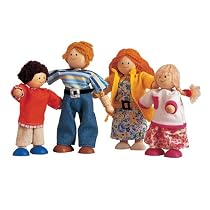 Plan Toy Modern Doll Family