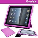 iBoutique Premium Pink Smart Cover Plus / Case / Stand (All-In-One) for Apple iPad 2 / Multiple Angles & Automatic Wake Up And Sleep Function / Compatible with All iPad 2 Models