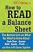 How to Read a Balance Sheet: The Bottom Line on What You Need to Know about Cash Flow, Assets, Debt, Equity, Profit...and How It all Comes Together