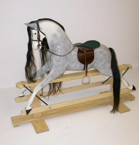 Childrens Toyshop  Toys : Large Haddon Contemporary Rocking Horse