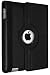 Cimo Smart Series 360 Degrees Rotating Vegan Leather Case for the new Apple iPad, 3rd Generation and iPad 2 (Black)