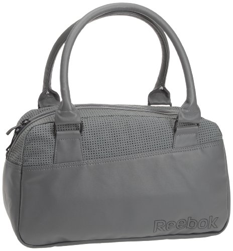 Reebok Mini Duffle R, Sac de sport mixte adulte - Gris, Synth&eacute;tique