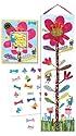 Flower Growth Chart- Hot Pink