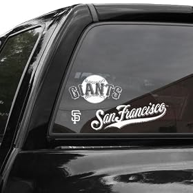 San Francisco Giants 4'' x 17'' Die-Cut Decal Strip