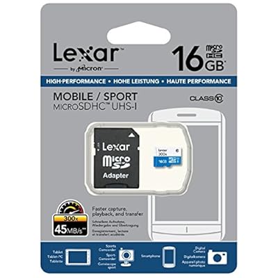 Lexar High Performance MicroSD 32GB 300X High Speed Class 10 Memory Card