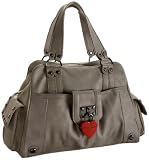 Betsey Johnson Locked In Large Satchel