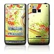 Flower Splash Design Protective Skin Decal Sticker for LG Dare Cell Phone