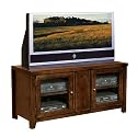 Kathy Ireland Home by Martin Tribeca Loft Cherry 50-Inch Mid-Sized Entertainment TV Console; 24-Inch Height